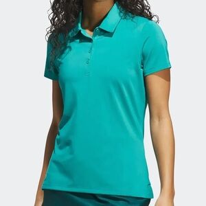 Adidas Women's Vibrant Teal Golf Polo